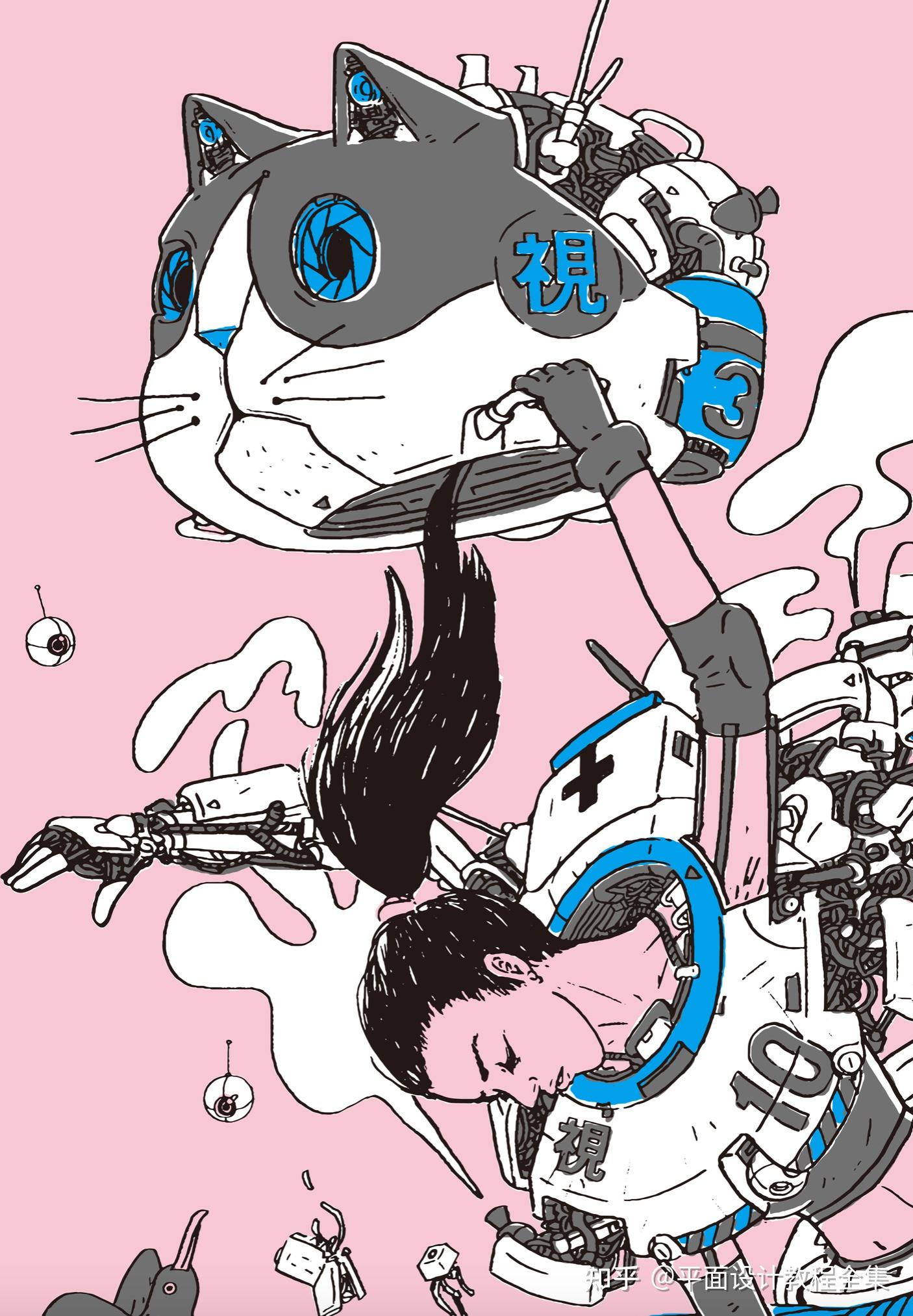 得耐得住性子精美细腻的商业插画设计集锦