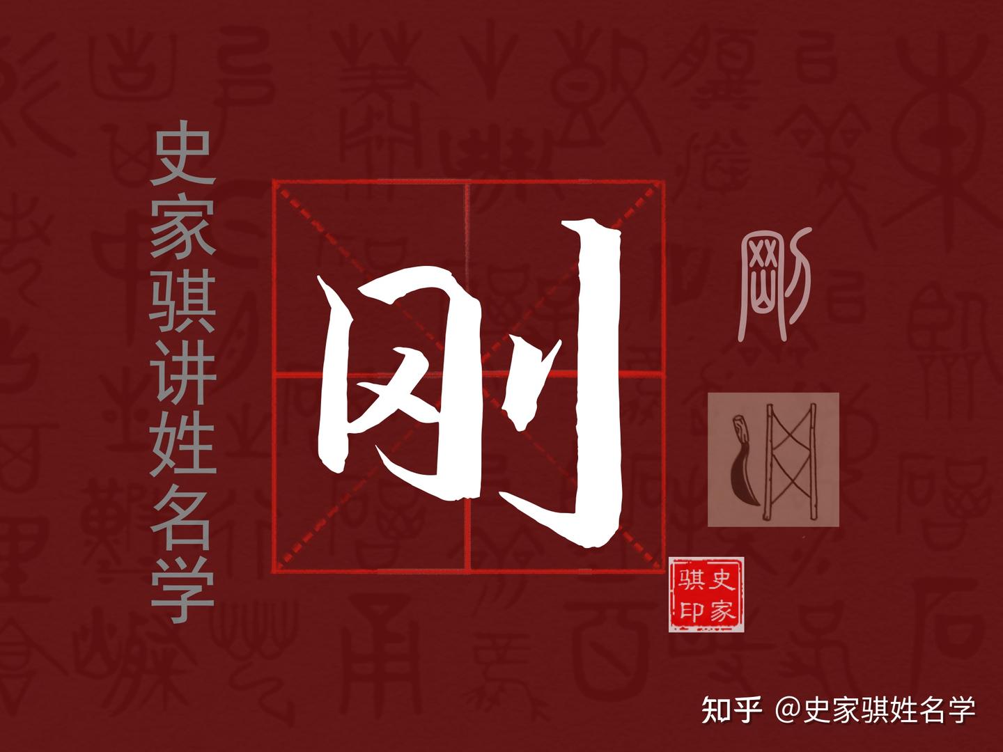 你的名字里有这个字吗?取名改名用字【刚】字详解 - 知乎