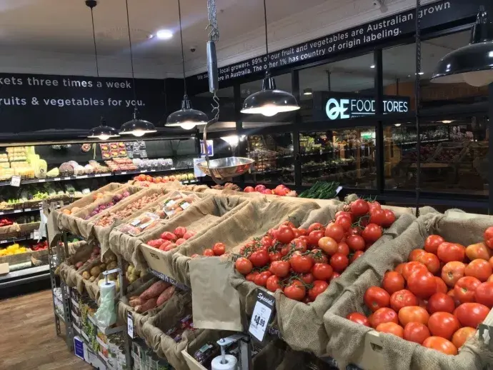 国外生鲜超市门店设计案例