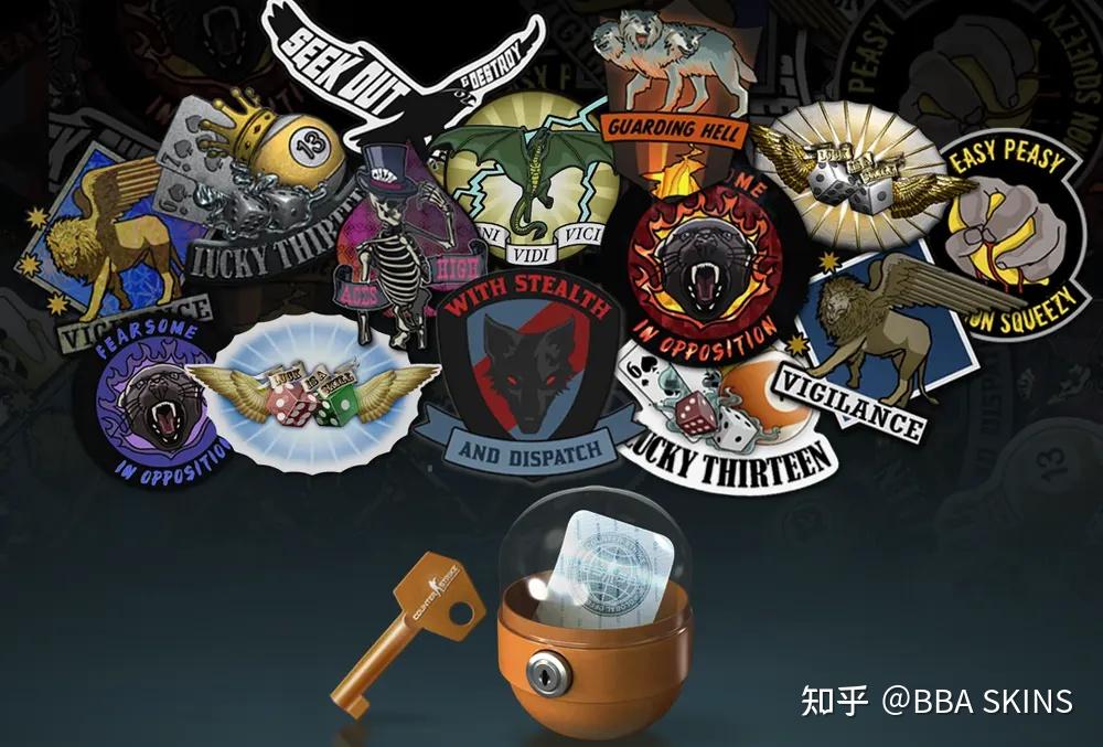 CSGO和CS2前20名稀有和标志性的贴纸（上） - 知乎