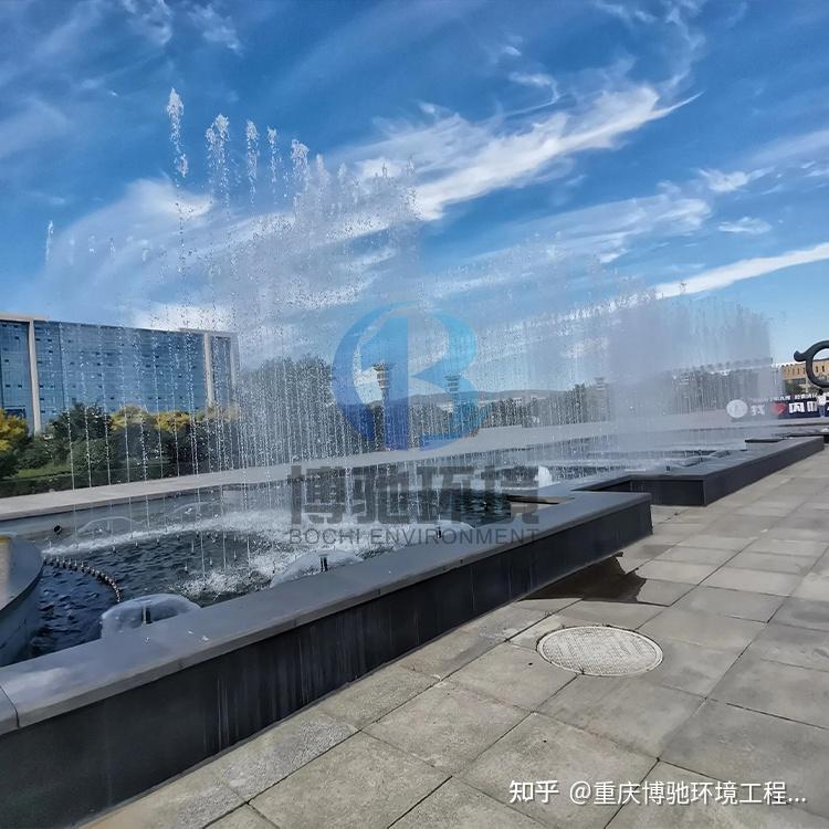 跟着光,电,音乐和主动操控系统的使用,多种款式的音乐喷泉公司规划现