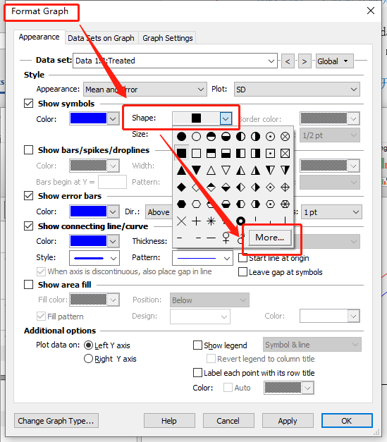 GraphPad Prism绘图教程 如何在图表里插入特殊字符/符号 知乎