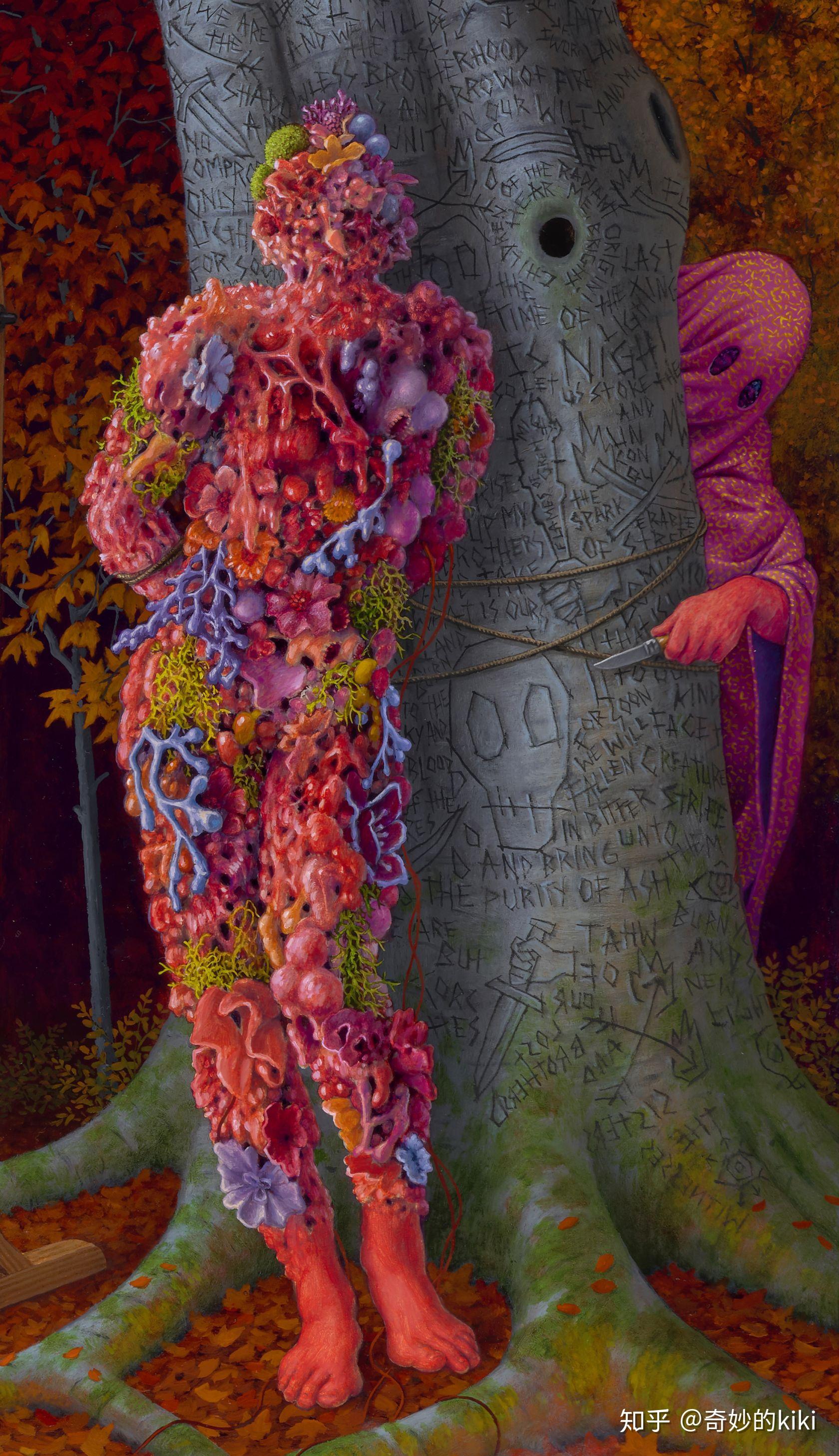 艺术家创作杂种生物奇异魔幻而荒诞