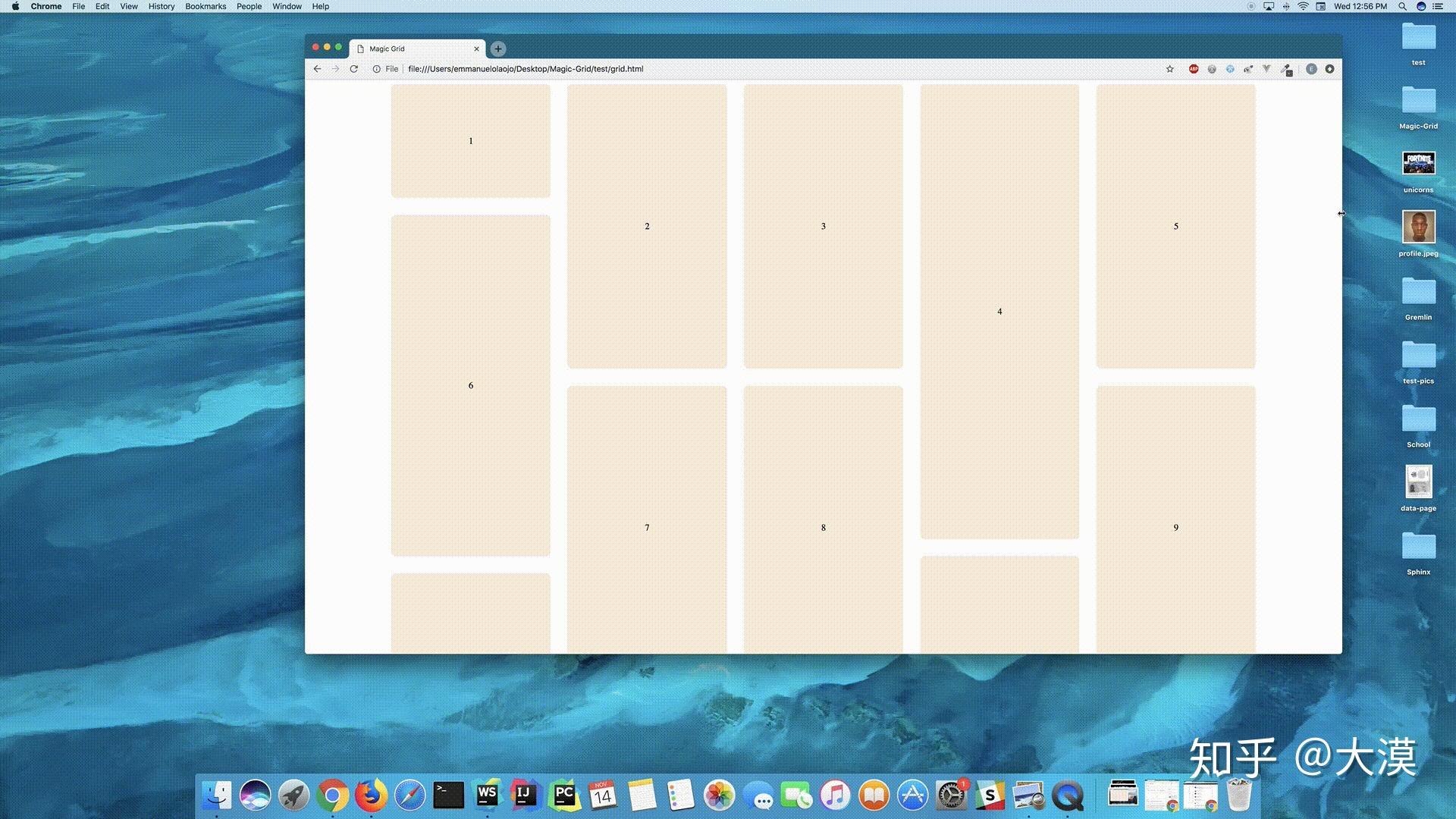 css实现瀑布流布局方案