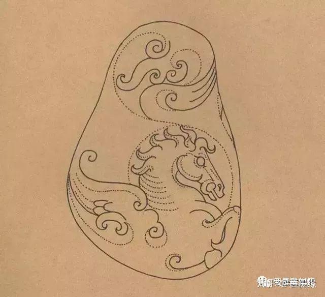我是雕刻师大师的创意白描美轮美奂的玉雕设计图