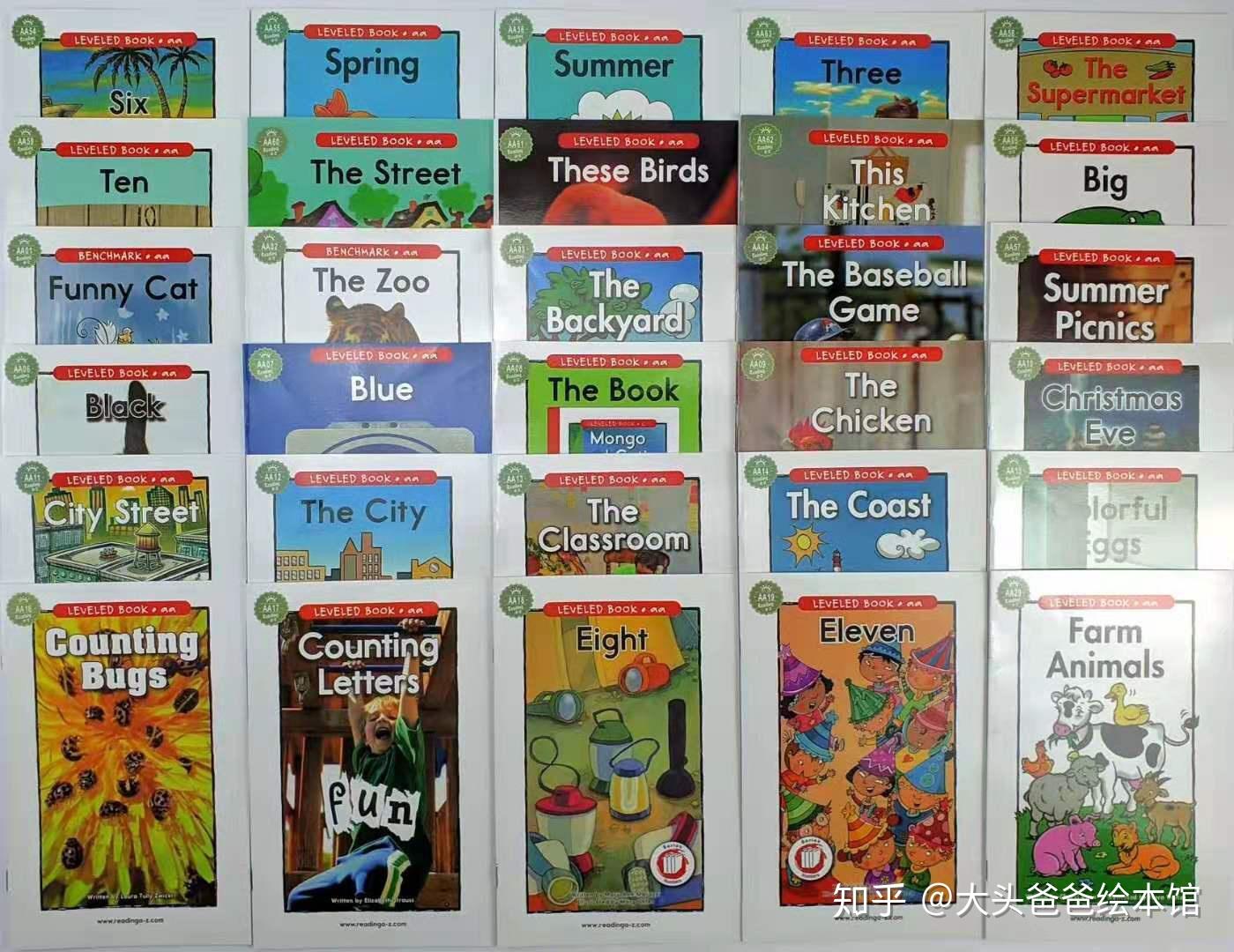 美国经典少儿英语分级读物raz