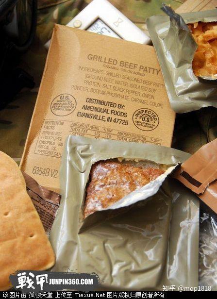 【转载:战甲网】美军口粮和伙食(MRE) - 知乎