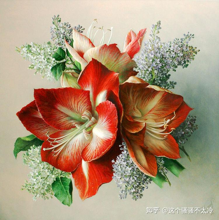 女人和花,是这位比利时老爷爷的拿手好画 - 知乎