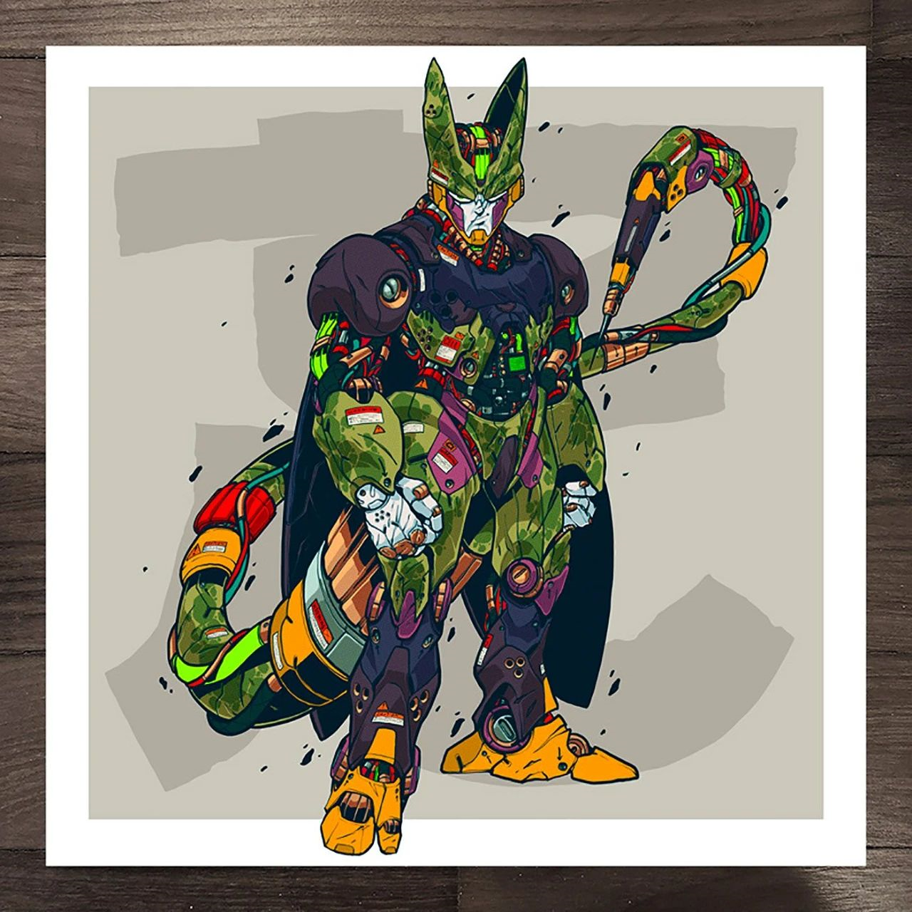 这个画师把动漫人物都改成机械人,简直酷毙了! - 知乎