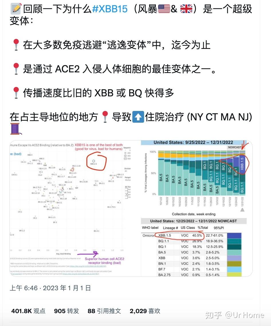 什么是xbb15子变体cdc报告了一种新的omicron毒株在美国流行