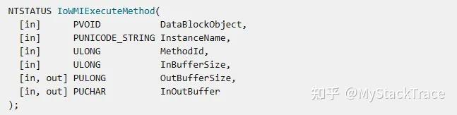 在 WDF 驱动程序中执行 WMI Method - 知乎