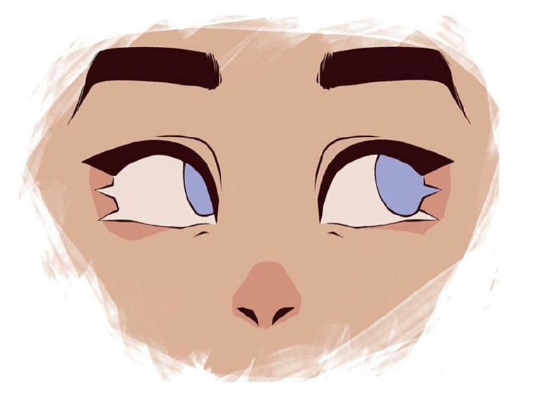 卡通人物眼睛怎么画教你卡通可爱眼睛的画法教程