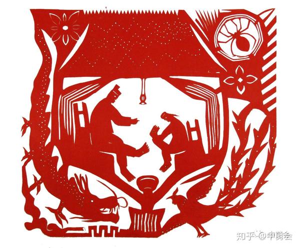 剪纸经典】中国美术馆的民间剪纸收藏系列——东北剪纸 - 知乎