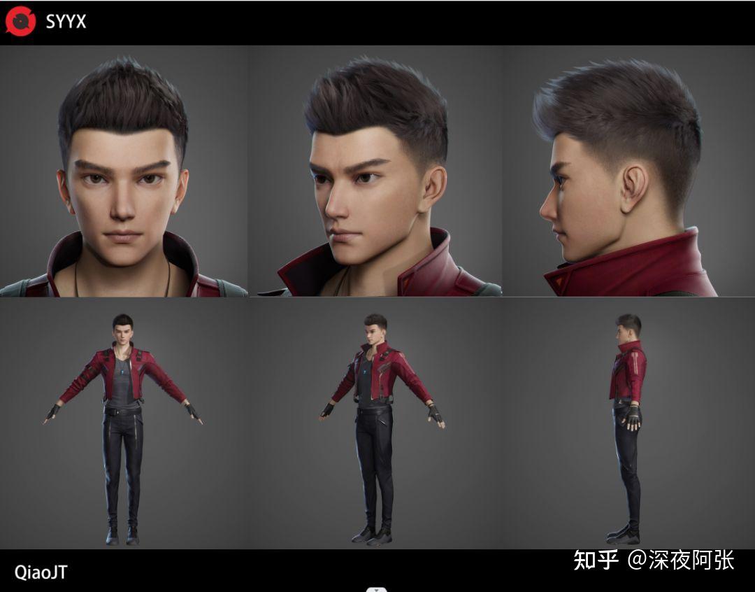 《深渊游戏》男主:乔惊霆  角色设定q团队合作在《深渊游戏》的制作