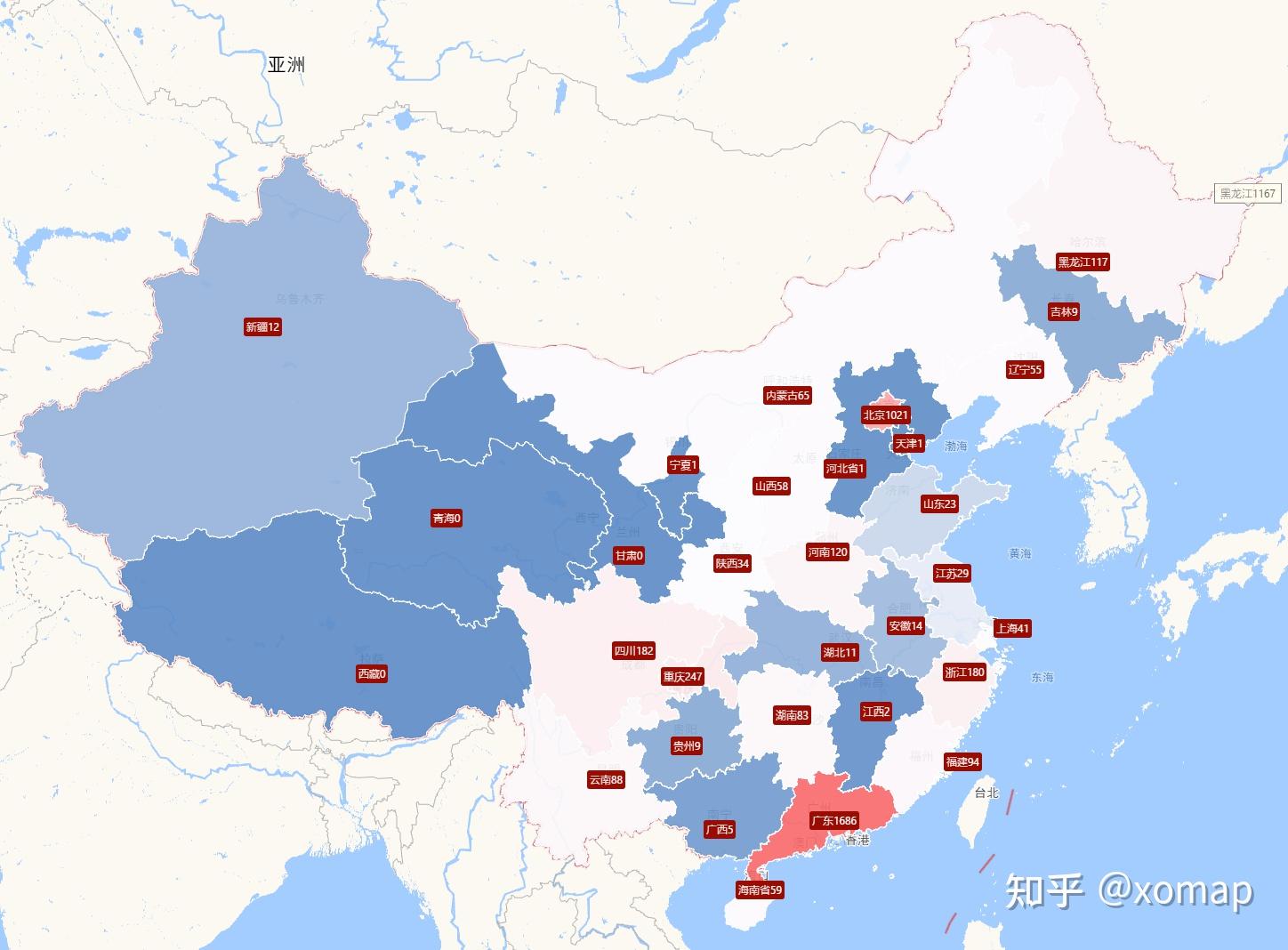 各地疫情防控减码用地图理性看待