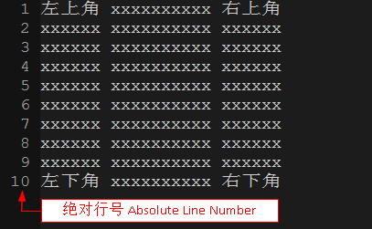 Vim学习笔记行号 Line Number 知乎