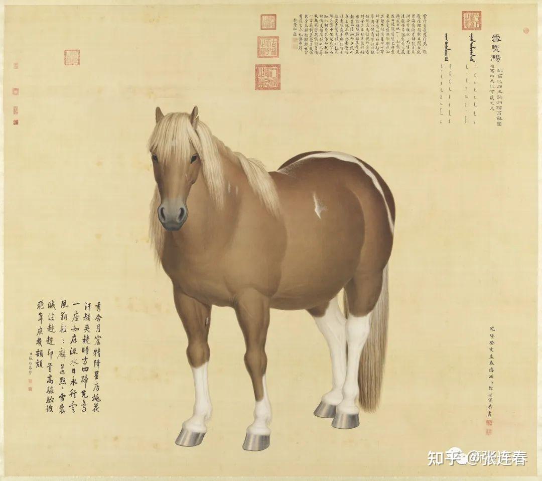 马：昭陵六骏、八骏图和诗经- 知乎
