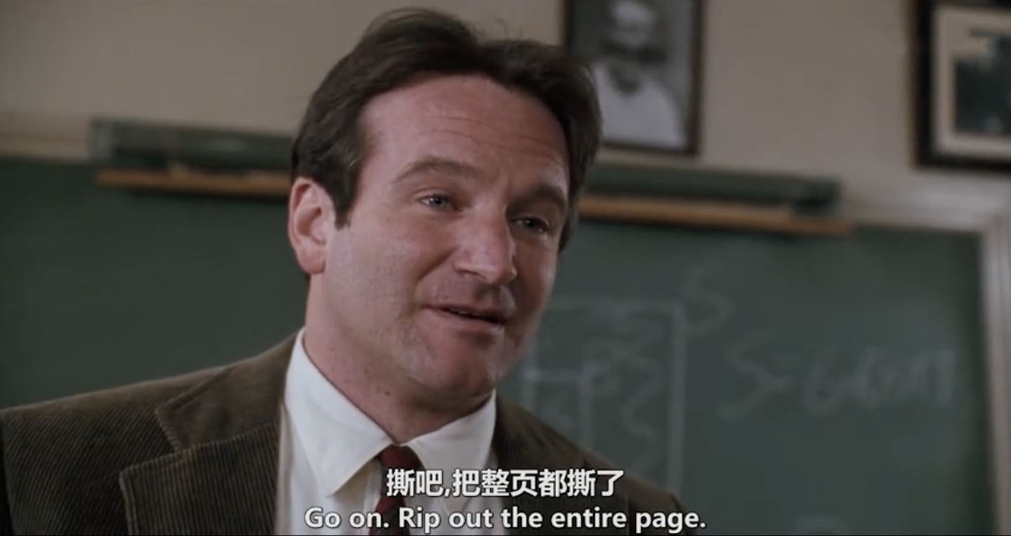 不只是电影死亡诗社那些金句训诫和无尽的思考