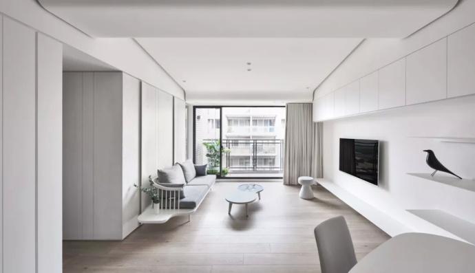 白色极简家居室内设计效果图 - 知乎