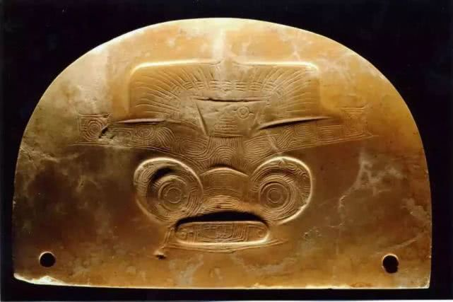 神人兽面纹▲ 良渚神人兽面纹神人兽面纹又被称做"神徽".
