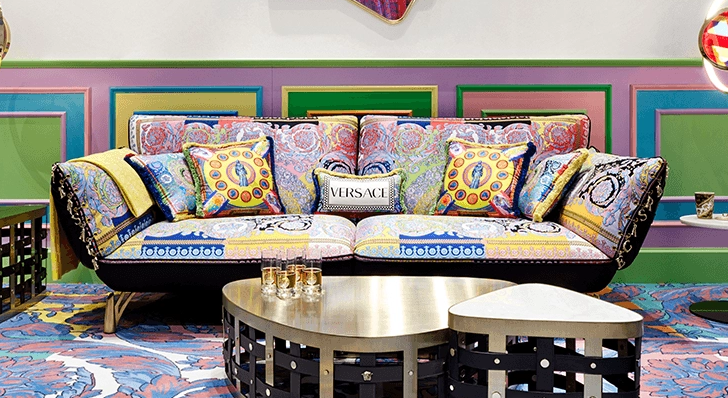极致奢华的代表versace沙发系列设计鉴赏