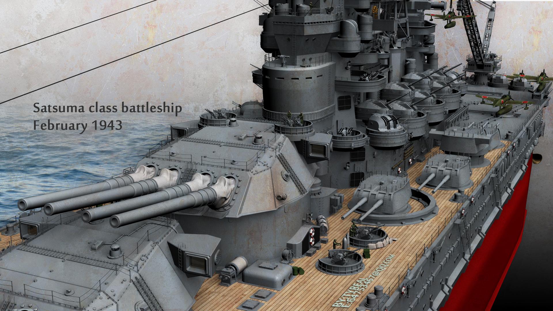 MAYA习作多炮塔神教战列舰四联装主炮 知乎