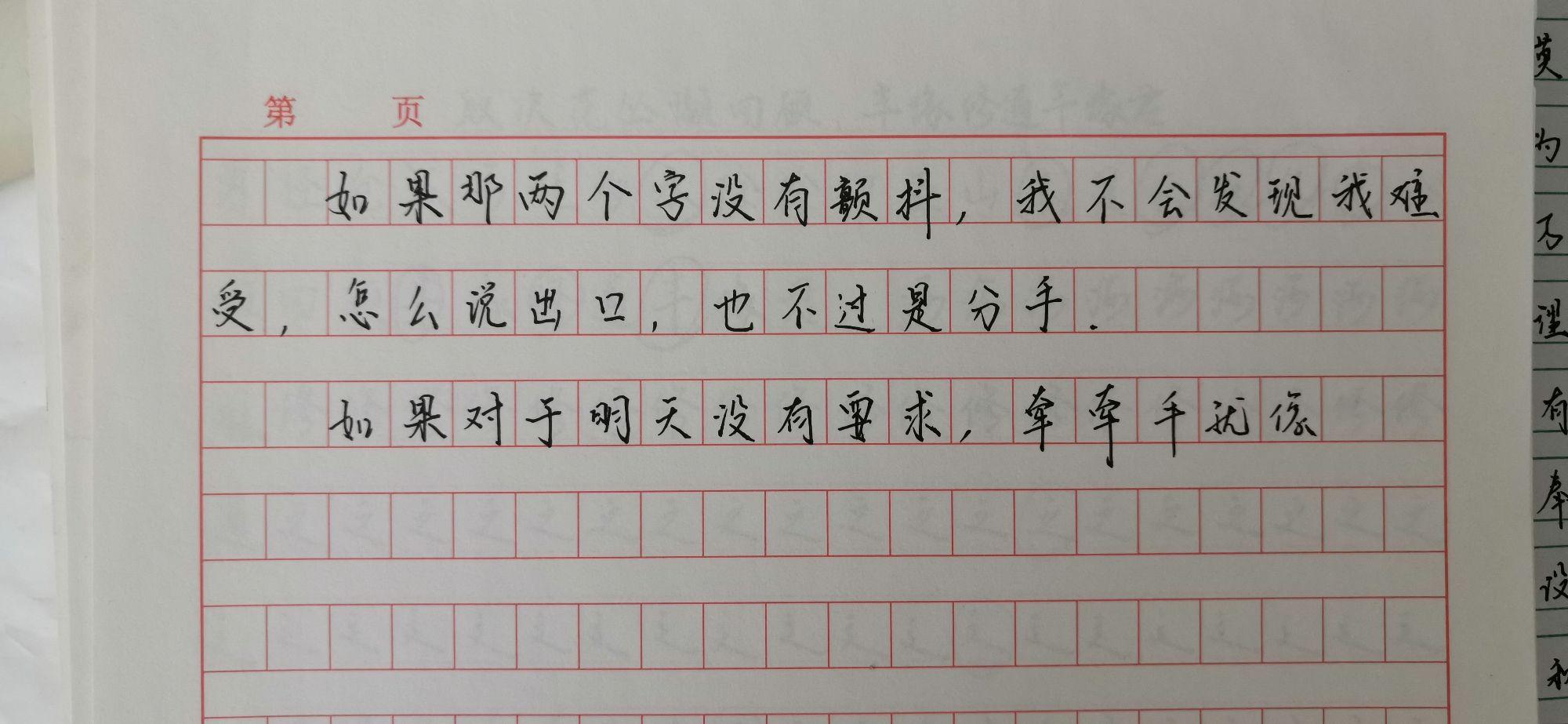 作为一名初中生我能学习这种字体吗