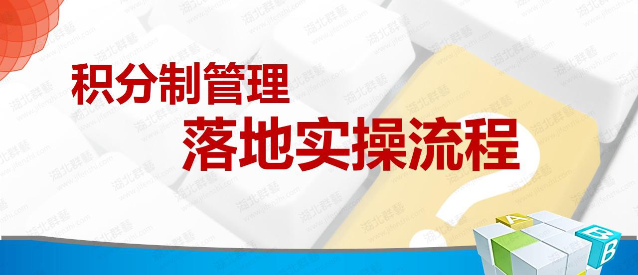 积分制管理具体落地实施的方案和步骤 - 知乎