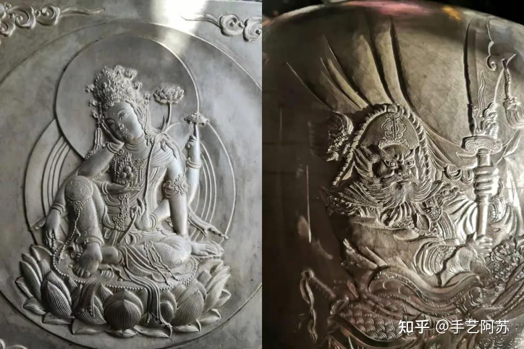 金属錾刻-传承千年的金工手艺-古法刻金工艺大师 - 知乎