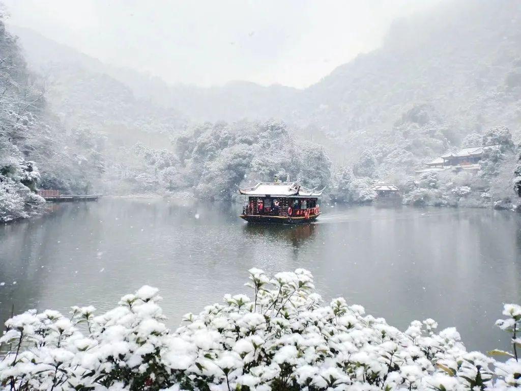 100张成都雪景图,第一张我就心动了!