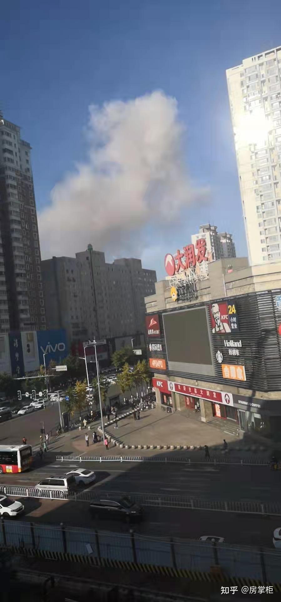 沈阳铁西七马路爆炸图片