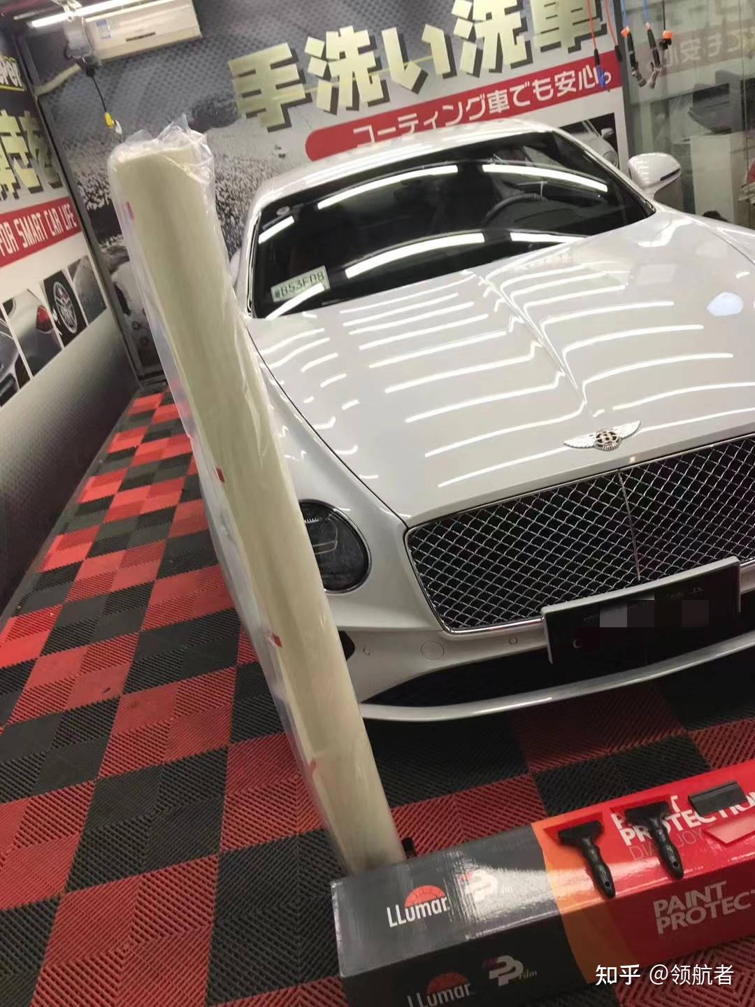 宾利欧陆gt新车落地即保护丨装贴龙膜g2隐形车衣保护膜