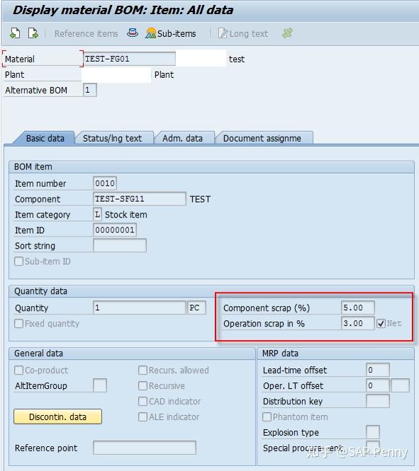 Component Scrap SAP 工单报废率的设置与计算 - 知乎