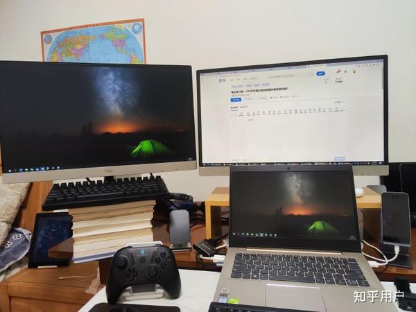 笔记本外接显示器方法？
