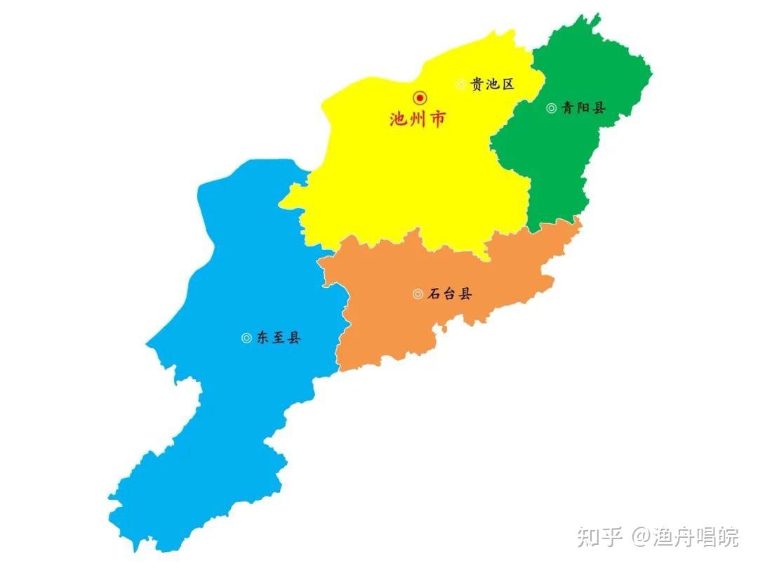 东至乡镇区域地图图片