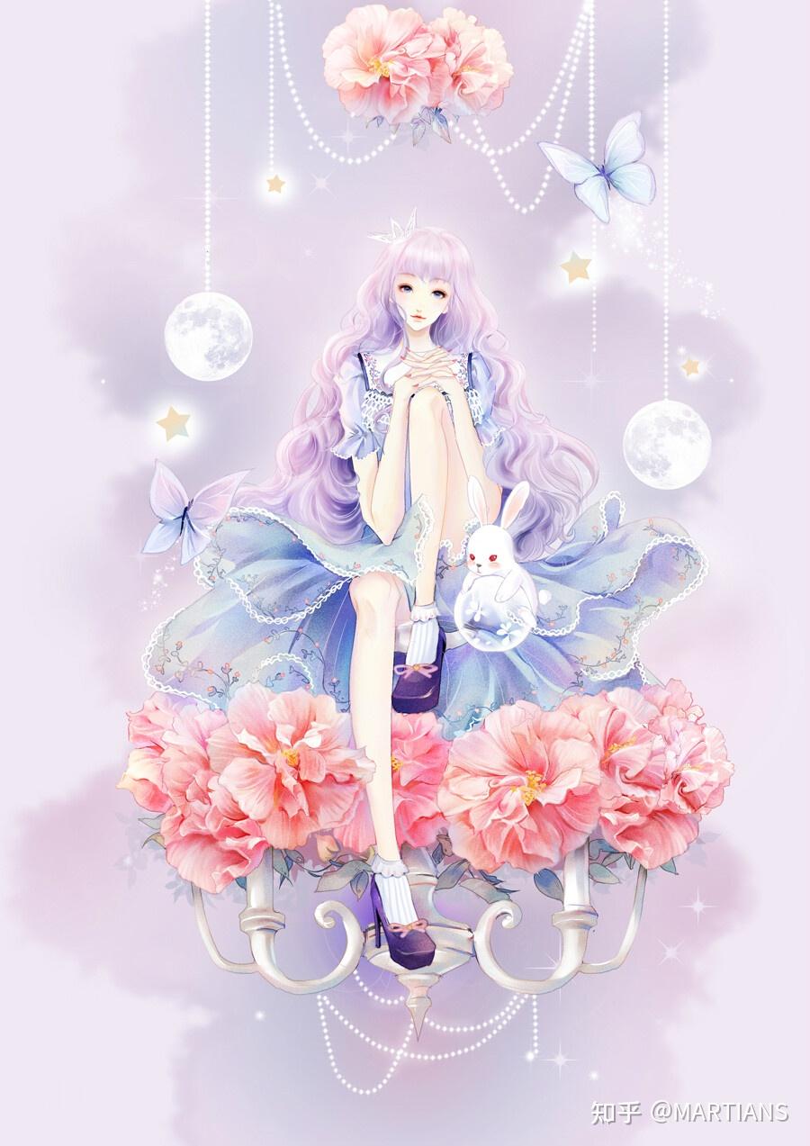 插画师 | 国内知名超人气少女插画家e.pcat作品赏析 - 知乎