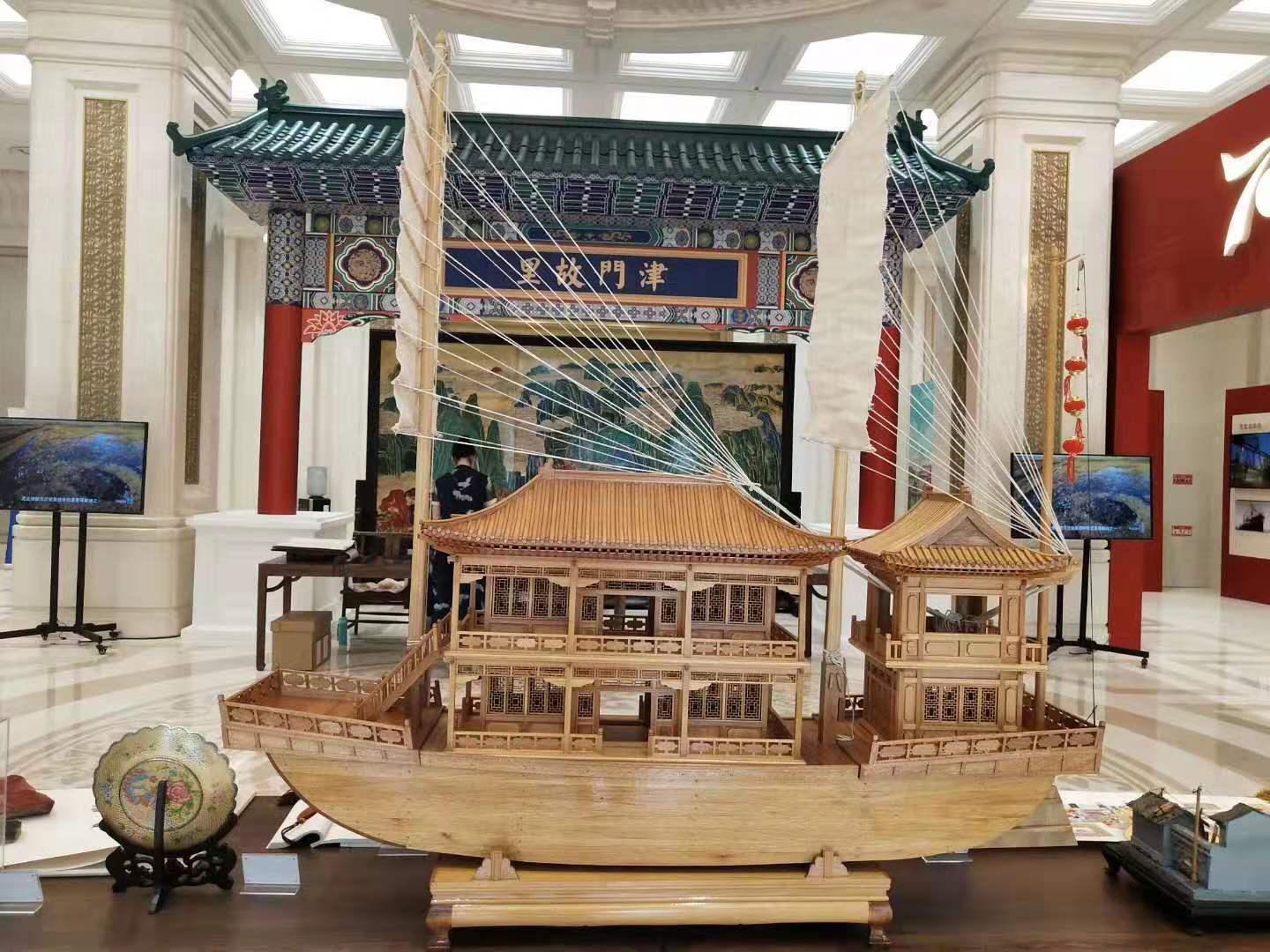 【非遗知多少】田氏船模——演绎天津漕运文化 - 知乎