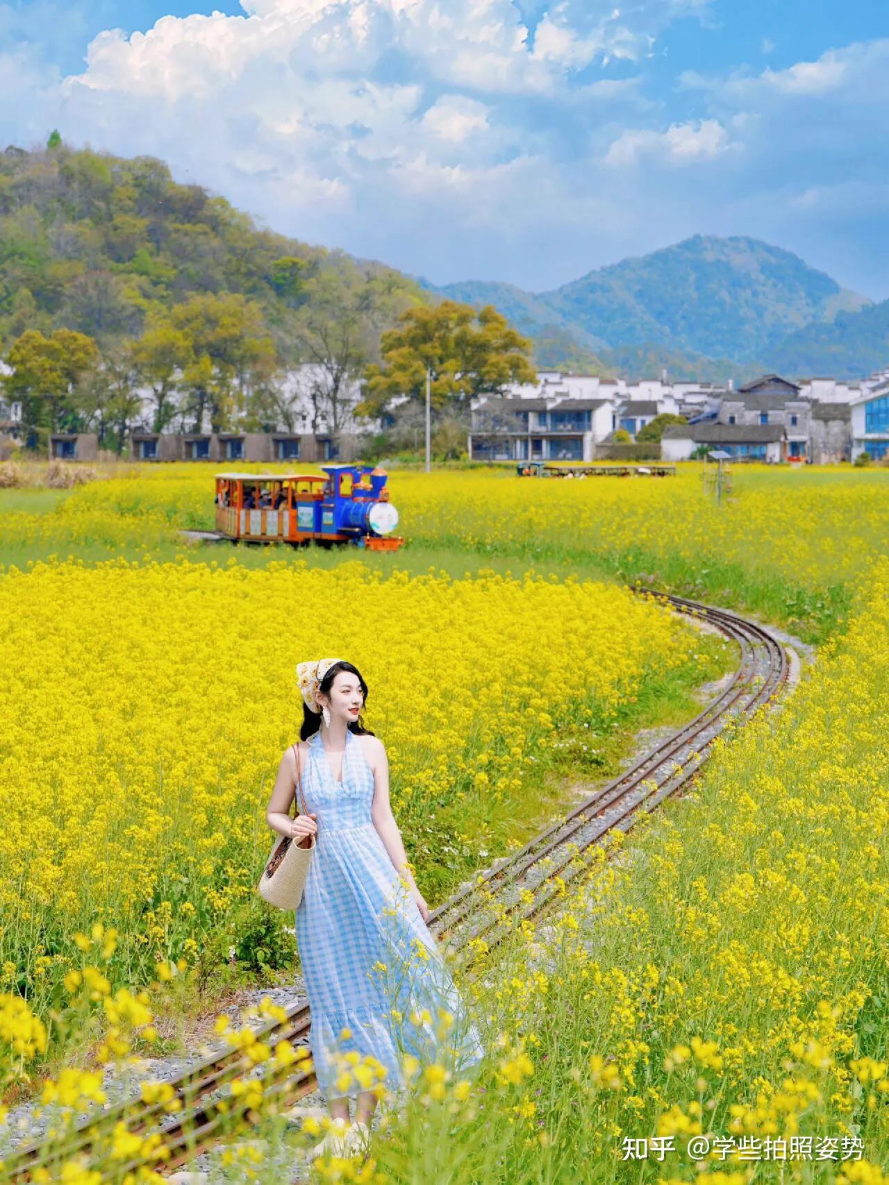 油菜花海太美了!8个技巧,人比景美,浪漫漂亮,诗意氛围感满满 - 知乎