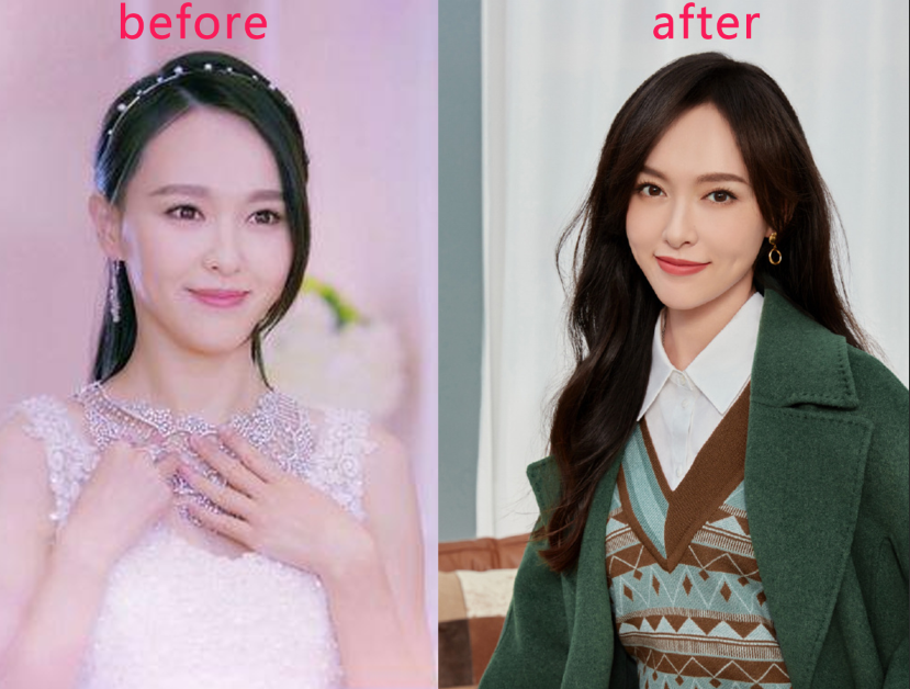 赵丽颖婚前婚后颜值对比你看出了什么