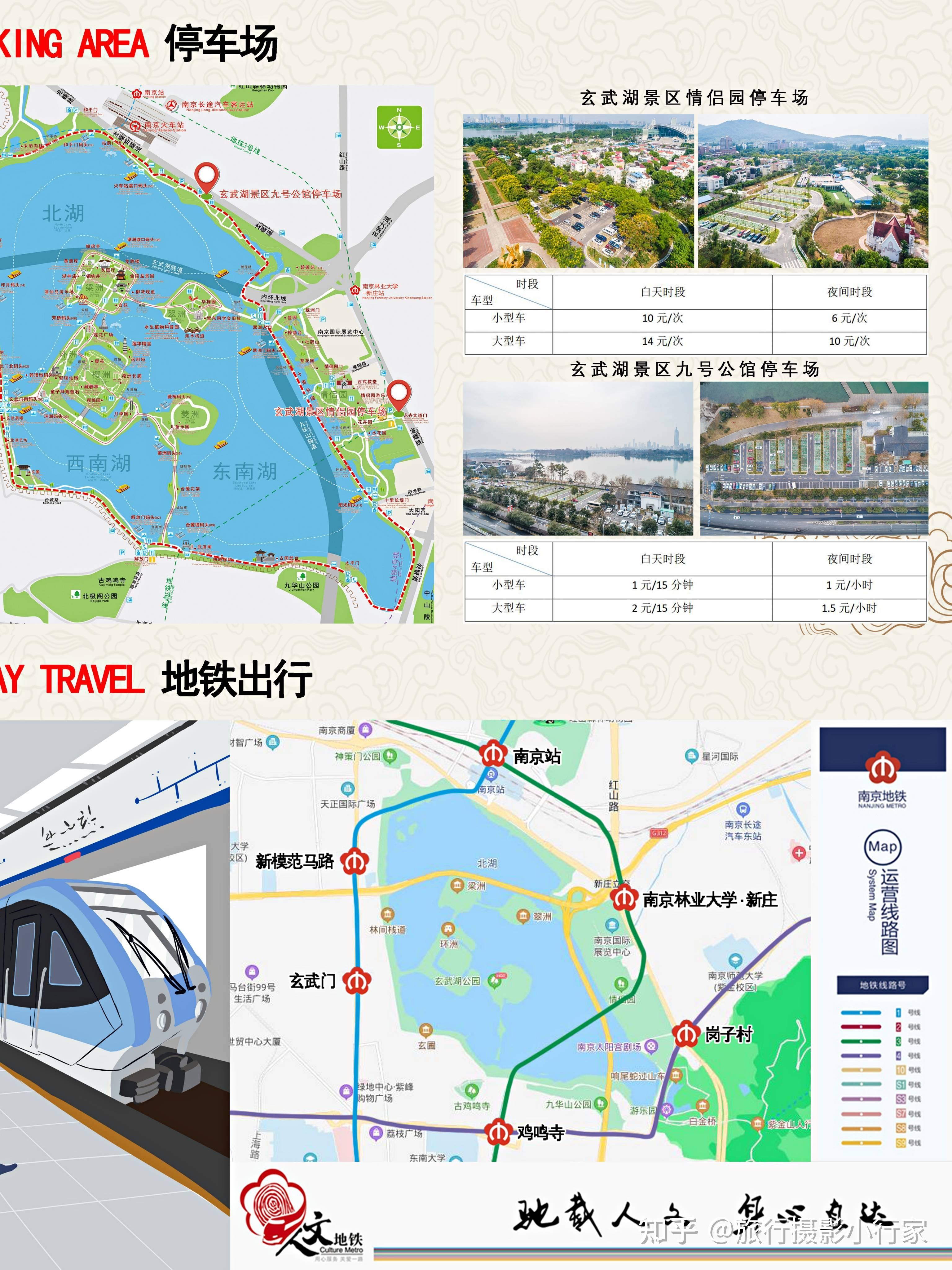 玄武湖公园地铁图片