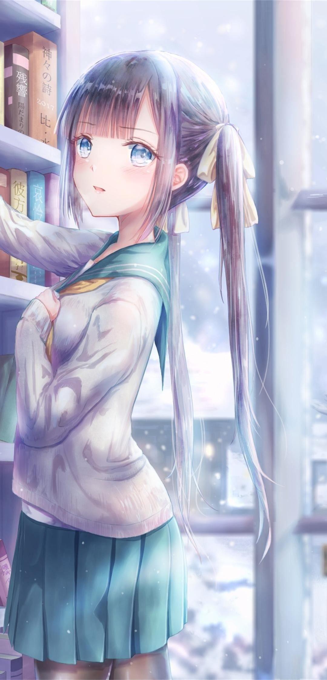 有没有高清的好看的动漫壁纸纯妹子