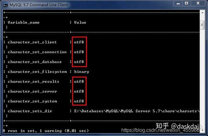 如何在MySQL中创建数据库并设置编码？
