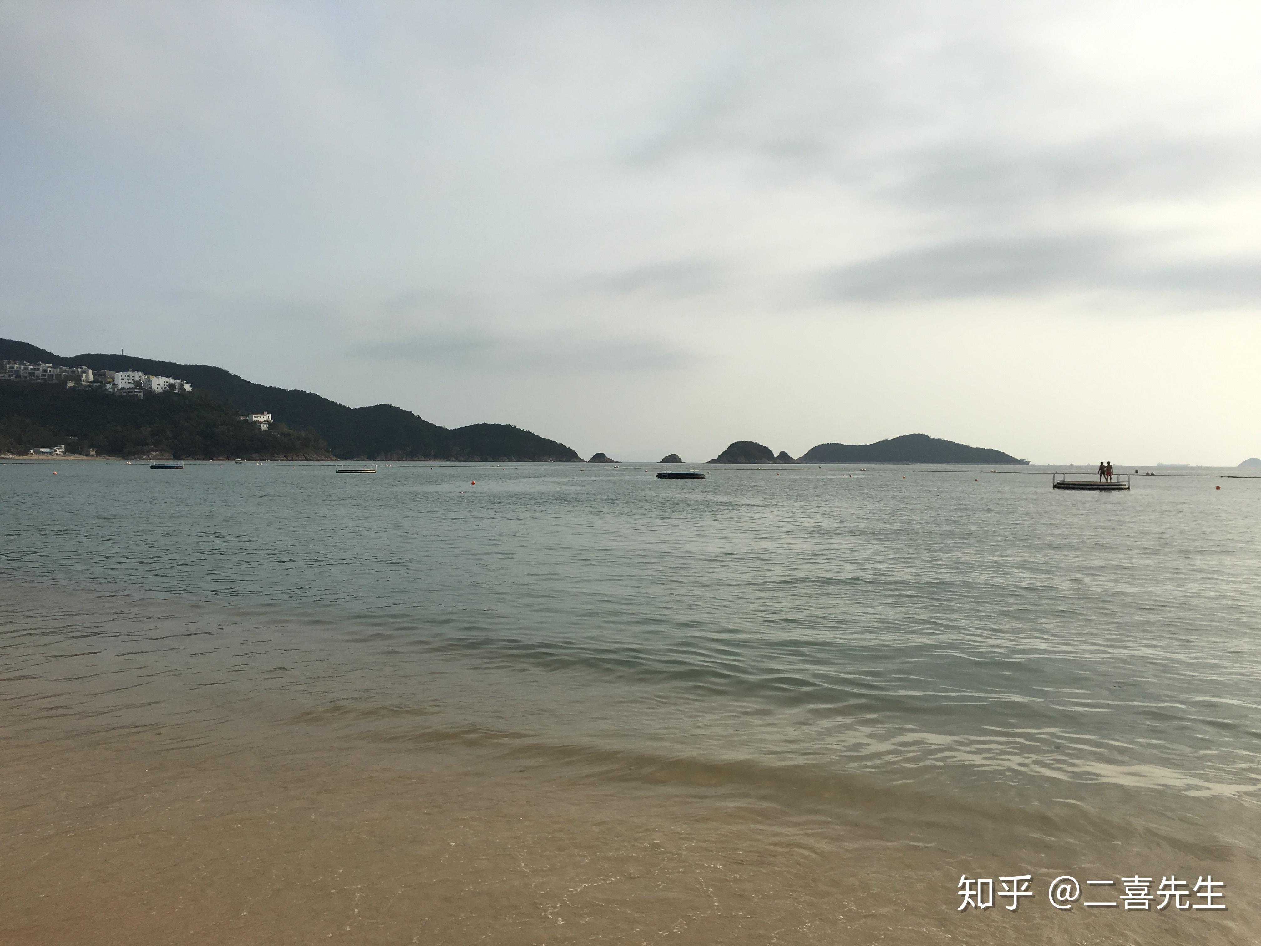 香港最美的沙滩-桥咀洲 这里是香港世界地质公园的范围