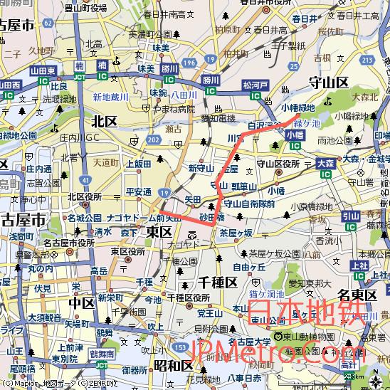 名古屋有一种带有特殊导轨的巴士,既可以在专有轨道上高速行驶,也可以