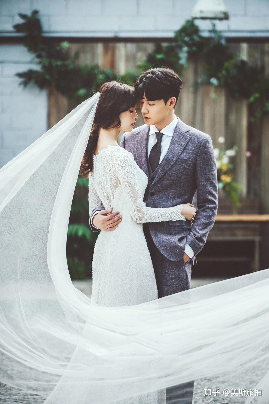 浪漫满屋的韩国婚纱照