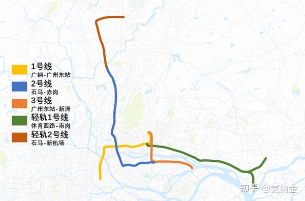 理想与现实——试谈广州地铁三号线规划发展历程(上) - 知乎