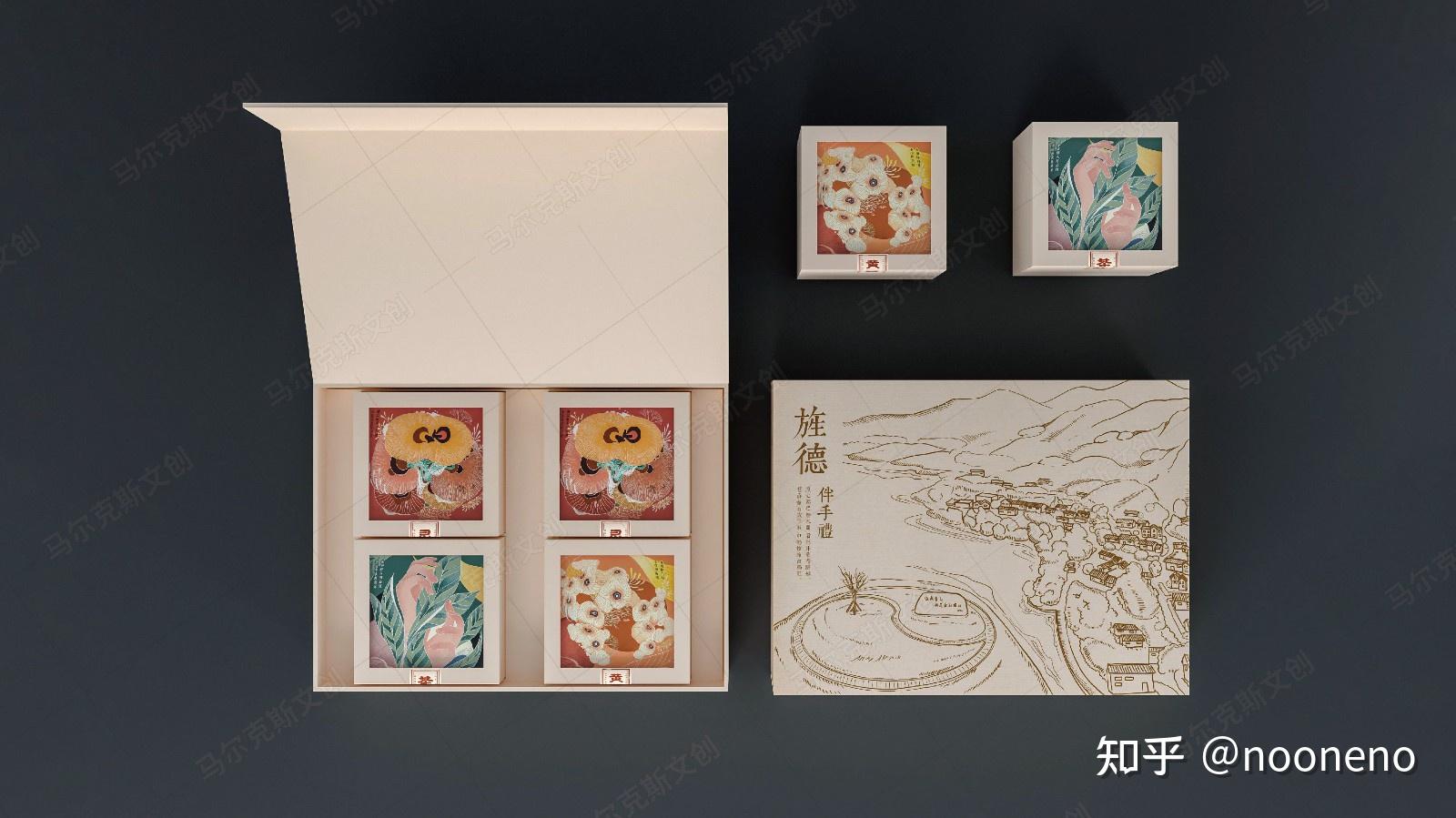 安徽旌德县城市伴手礼设计/文创设计/包装设计/礼盒设计 - 知乎