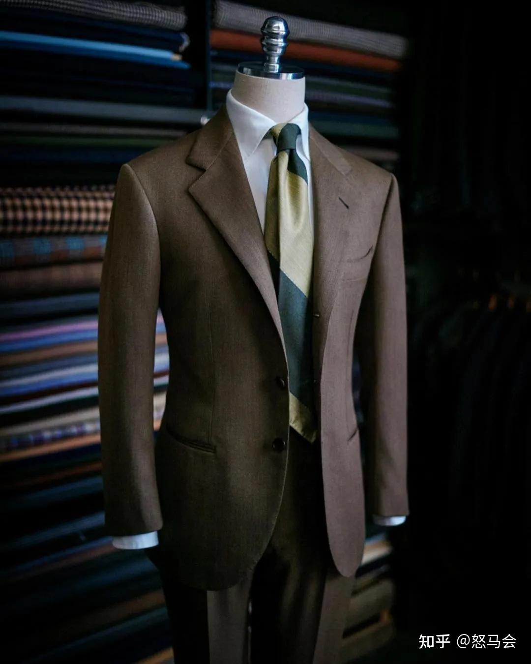 thombrowne是如何偷学绅装爱好者的怒马会全麻衬西装定制