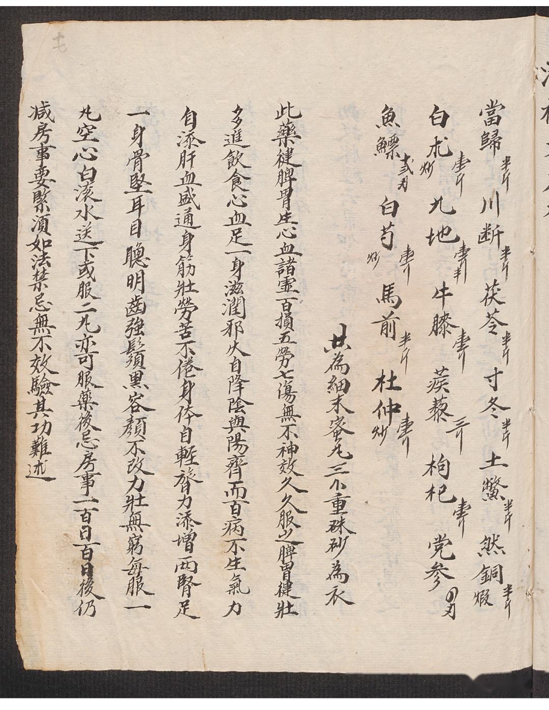 清代医家陈海泉手抄本丸散本