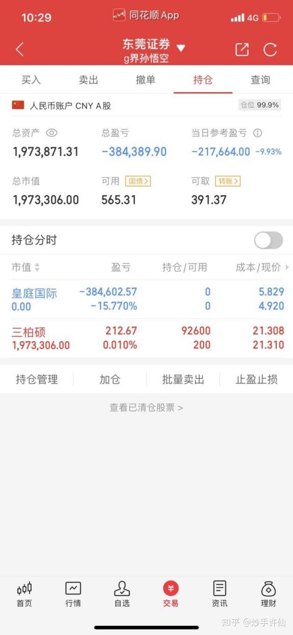 近期超火,专注龙头的大神,g界孙悟空交割单分享